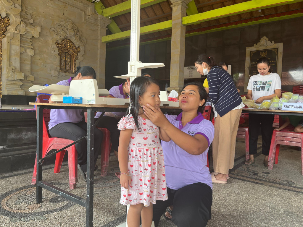 Posyandu Balita Banjar Padang Bali Ajak Orang Tua Aktif Pantau Rutin Tumbuh Kembang Anak
